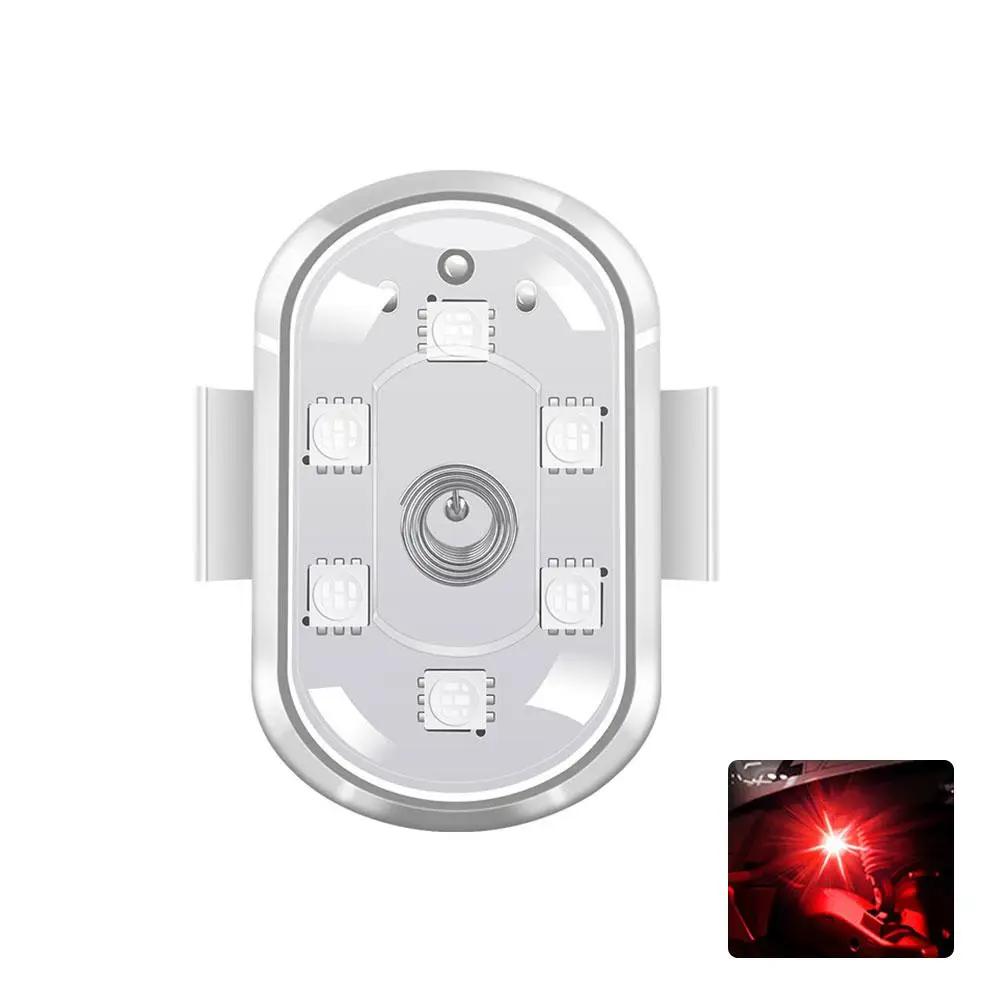Touch Sensor USB LED Interior Light LED Lamp Car Ceiling Interior Reading Car Lamp Roof Light Decorations W9V1