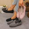 Flat Casual Shoes Casual Wear New Doudou Shoes Spring and Autumn Single Shoes Women's Versatile Large Size Fashion