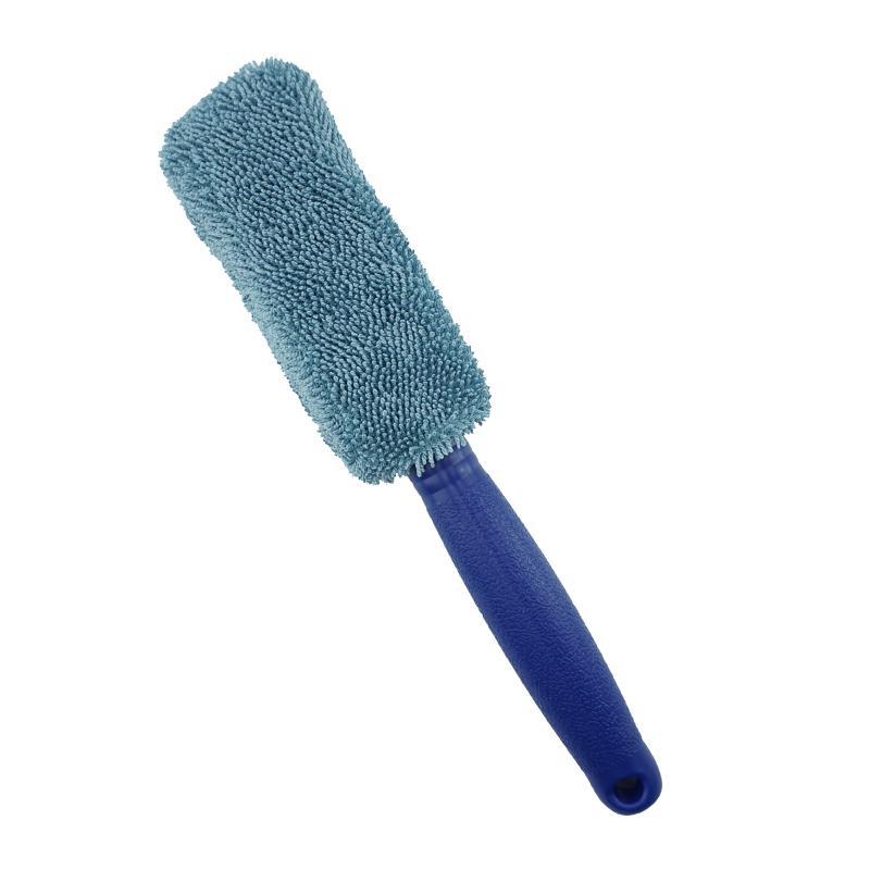 Autowas Portable Velgverzorging Microvezel Wiel Band Velg Borstel Auto Wiel Was Sen Schoonmaken Plastic Handvat Auto Was Sen Schoonmaak Gereedschap