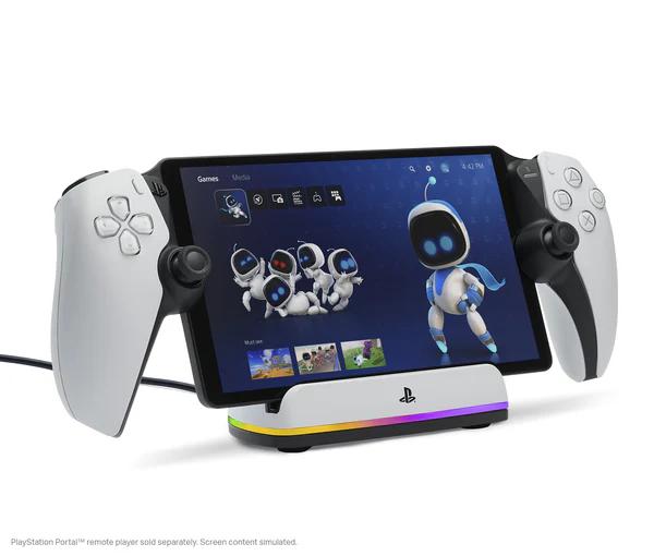 Powera Powera Lumectra Charging Station for Playstation Portal Black and White