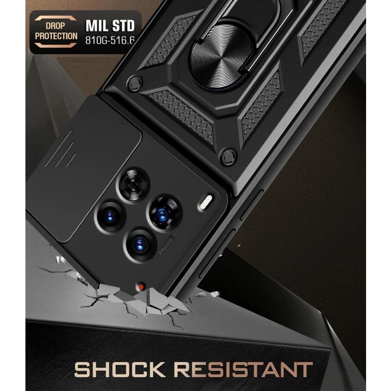 Kamera-Schutzhülle für Tecno Camon 30 Premier 30 Pro 20 Pro 19 18 18P Spark 20 Pro + 20 20C 10 Pro Armor Hybrid Ring Back Cover