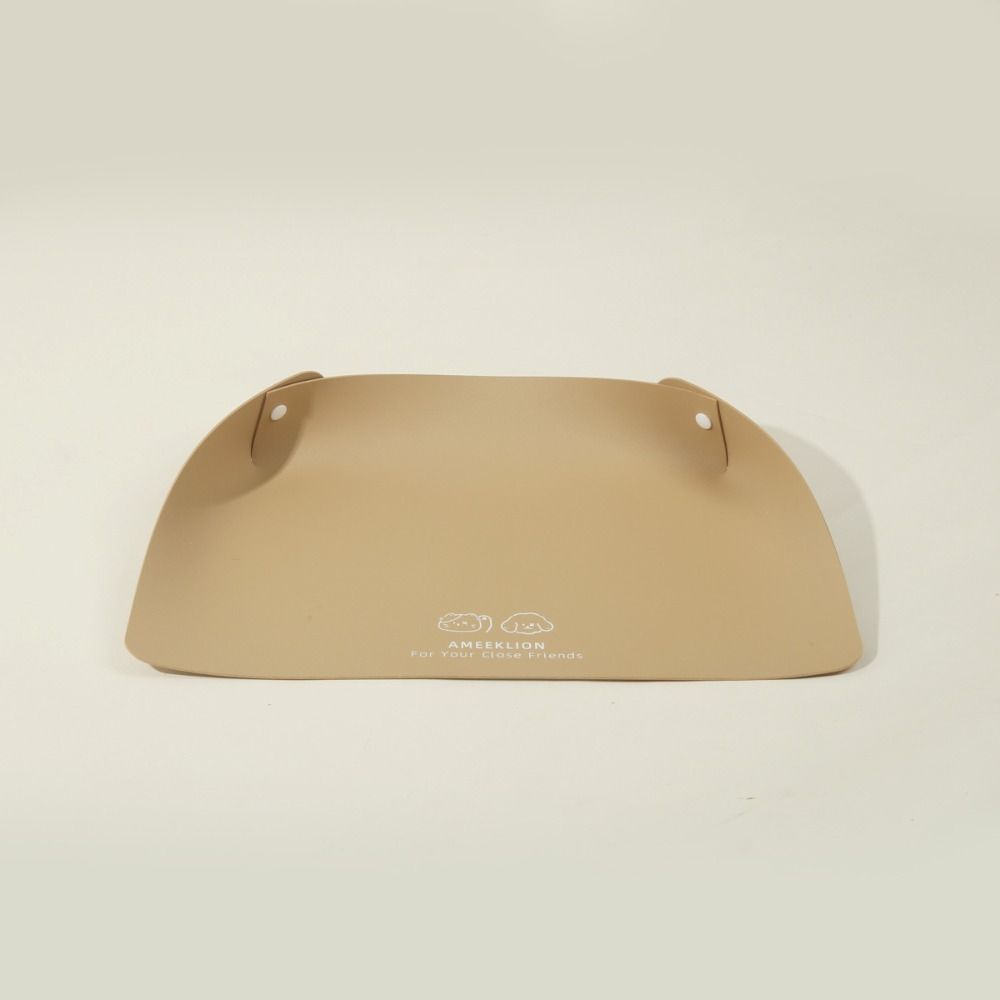 Oil Resistant Pet Anti Spill Placemat PU Leather Pet Feeding Mat Easy To Clean Cat Bowl Mat Kitten