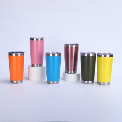 20oz Rostfritt Stål Vakuumisolerad Bärbar Mugg för Utomhusbruk