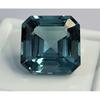 Natural Tourmaline Teal Blue Asscher Cut 10-12 Ct Fabulous Certified Gemstone