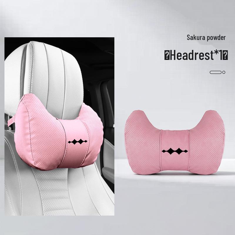 Car Headrest & Lumbar Support Pillow for BYD Fang Bao Bao 5/8 & Tai 3/7