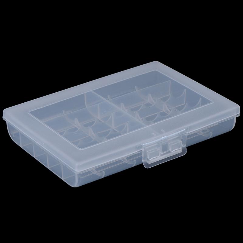 Suport util pentru cutie de cutie pentru baterii din plastic dur 1X Depozitare pentru 10 baterii Aa/Aaa