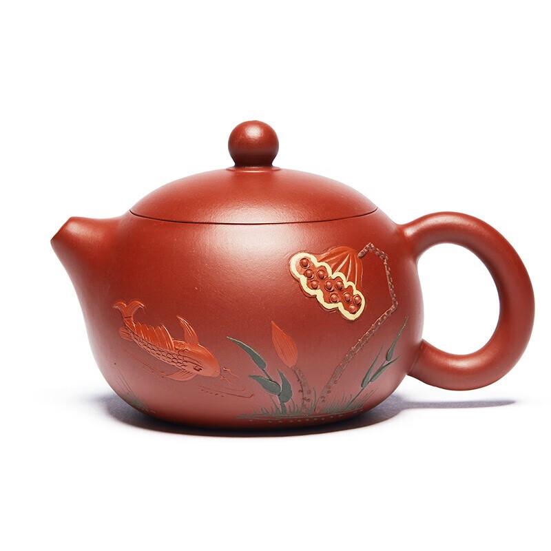Handmade Yixing Zisha Lotus Pod Xishi Teapot