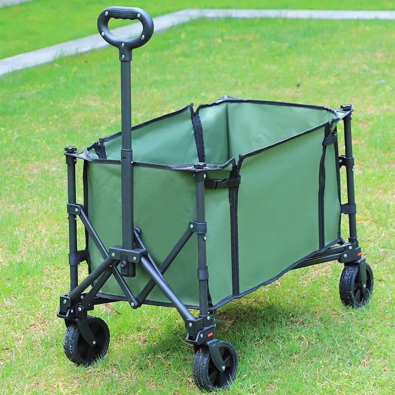 Carrinho de Camping ao Ar Livre com Rodas de Liberação Rápida
