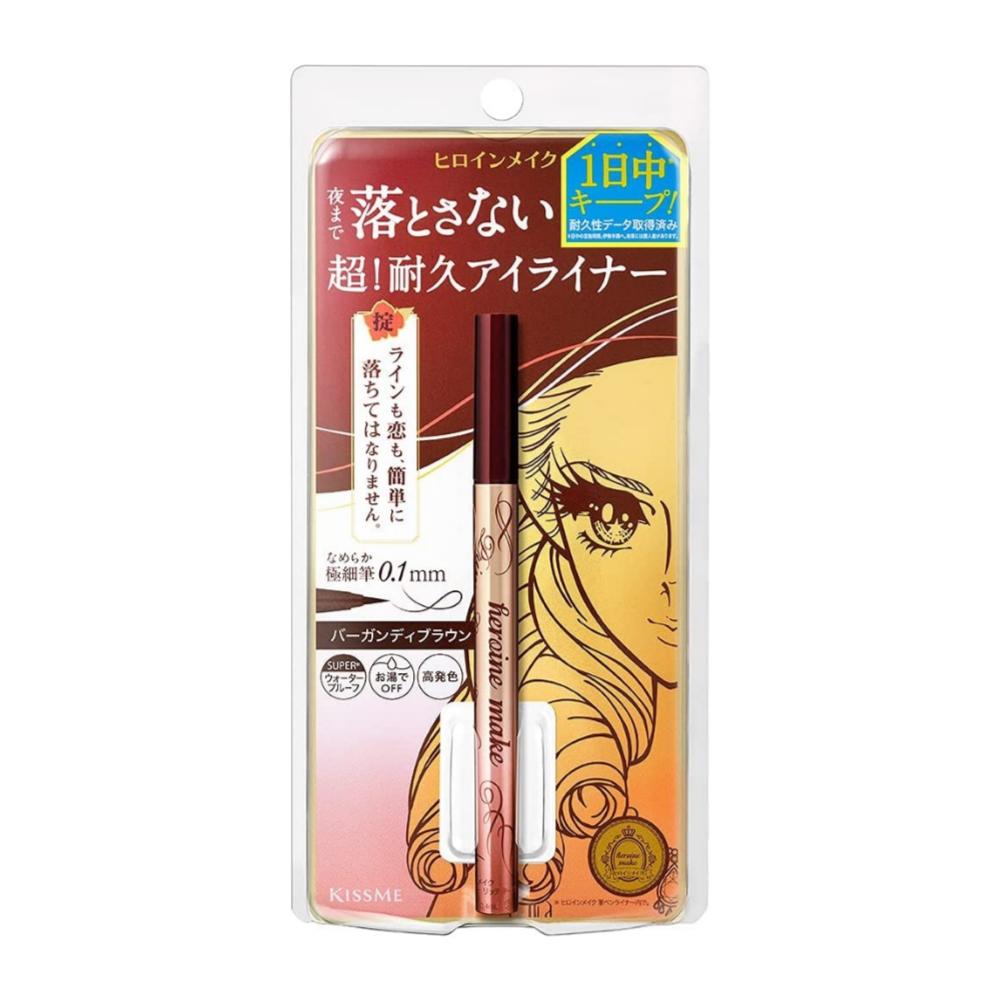 

Макияж Heroine Super Durable Eyeliner Rich Keep 04 Burgundy Brown