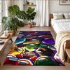 Anti‑Slip Crystal Velvet Floor Rug, Among Us Design Carpet for Indoor Living Bedroom Home Decoration