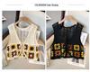 Sleeveless Crochet Lace Knit Cardigan: Fashionable Loose Bolero Vest