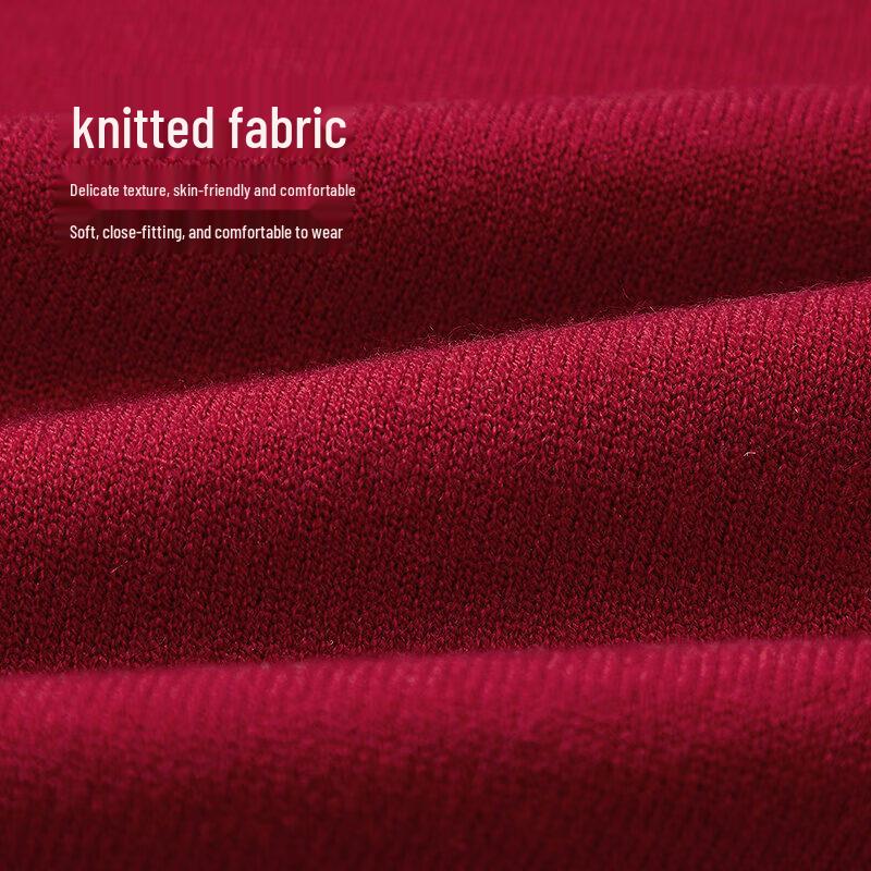 HLA Herren Neujahr Gestrickter Pullover mit Stickerei