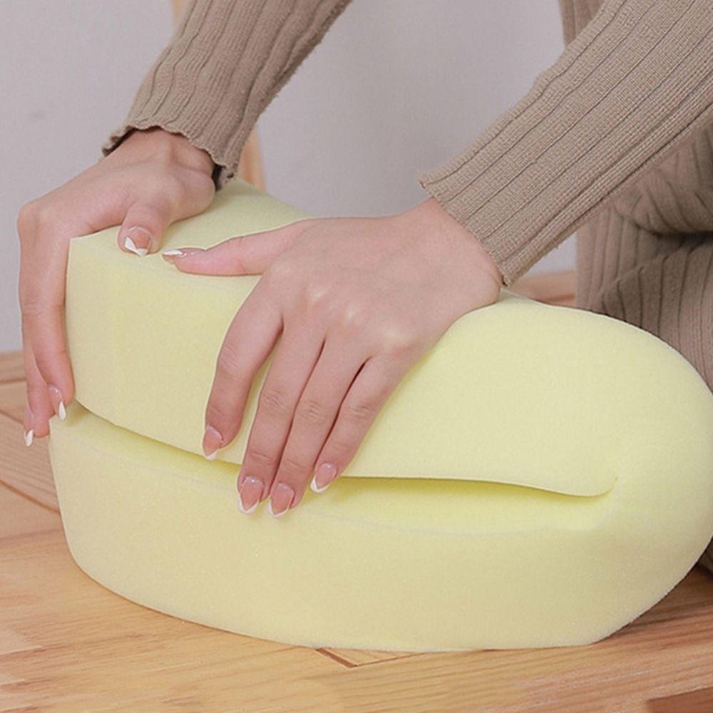 Soft Leather Round Cushion Japanese Style Window Pillow Practical Upholstered Cushion for Home