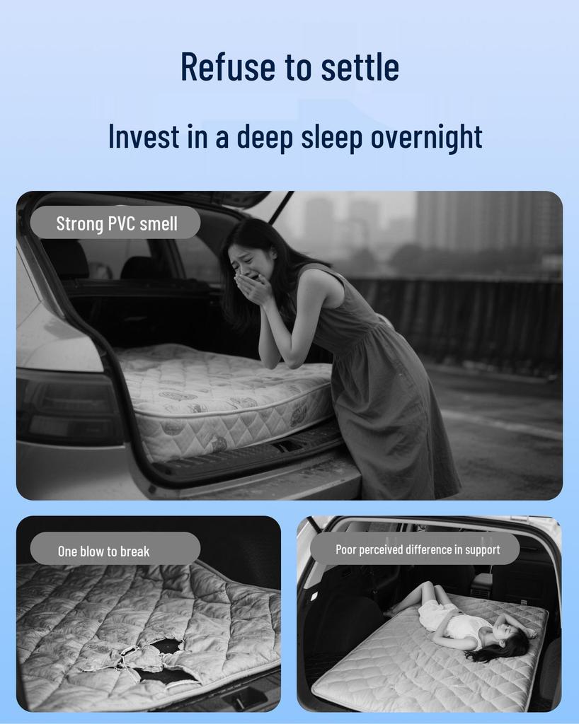Haval H6 Rear Seat Sleeping Pad: Foldable Car Bed Mat for Comfortable Travel