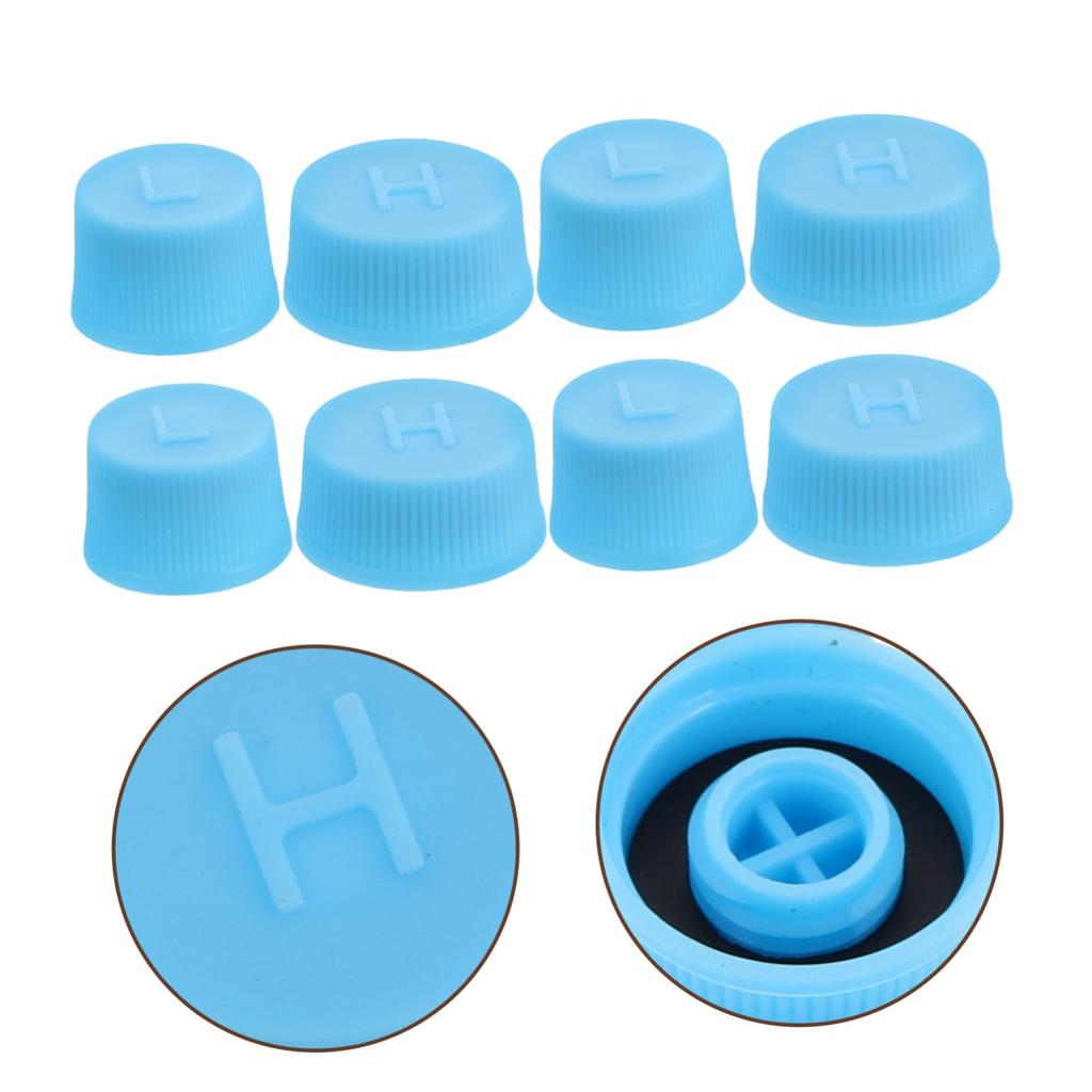 PENIKOKO 20 Pcs Air Conditioning Valve Core Dustproof Cap for High Pressure Low Pressure Automotive Air Conditioner Compatible