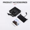 3W Solar Panel Powered Exhaust Fan Cooling Ventilator Solar Exhaust Fan for Dog Chicken House Greenhouses Enduring
