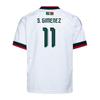 Mexico Away Jersey 2026 World Cup Mexico Jersey Number 11 S.GIMENEZ Football Unisex Fans Tee Quick Drying Breathable Football Jersey Unisex