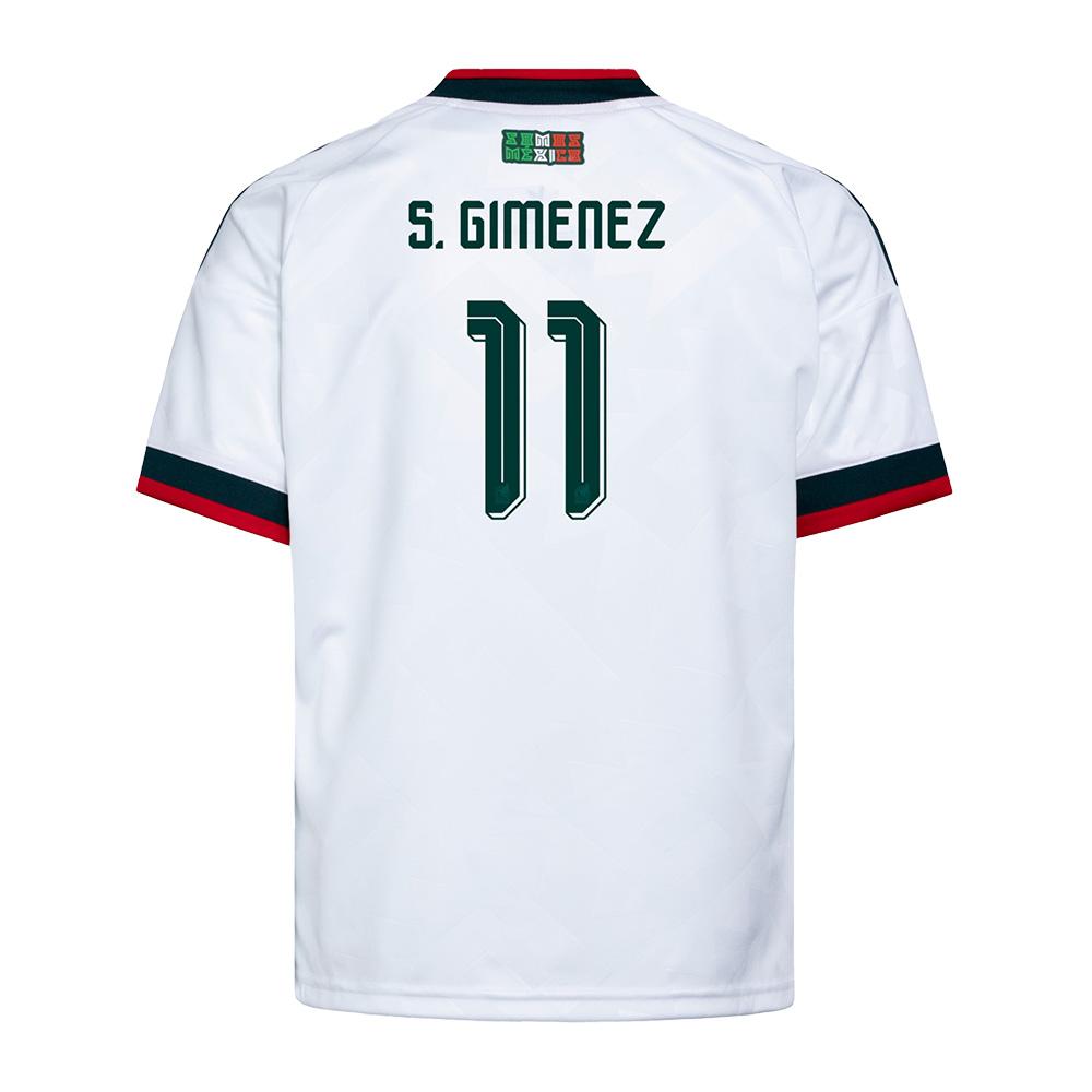Mexico Away Jersey 2026 World Cup Mexico Jersey Number 11 S.GIMENEZ Football Unisex Fans Tee Quick Drying Breathable Football Jersey Unisex