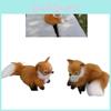 Simulated Animal Fox Plush Toy Realistic And Cute Children's Christmas Gift