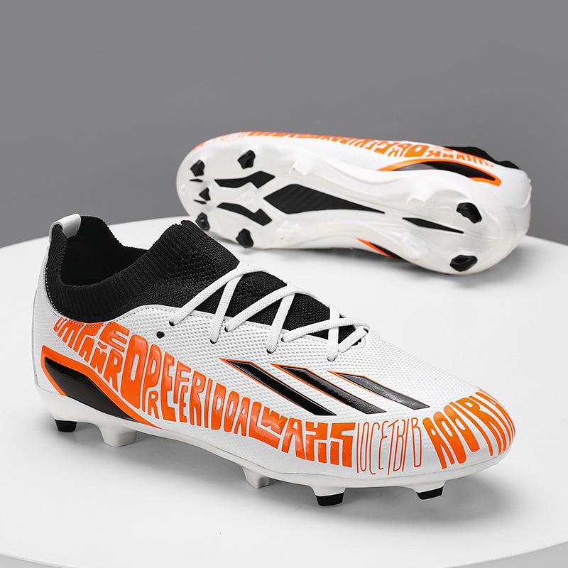 2024 New Children's Youth Adult Football Shoes Men's and Women's Game Special Football Shoes Grass Spike Football Shoes