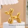Yousheng Resin Dog Figurine Nordic Puppy Desktop Ornament Solid Color Mini Puppy Sculpture for Living Room Office Bedroom