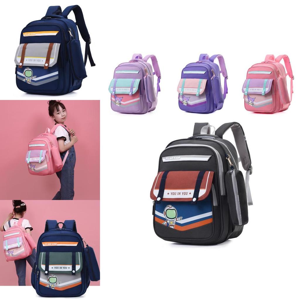Adorable 2024 Cartoon Backpack For Kids Big Capacity Oxford Fabric School Bag
