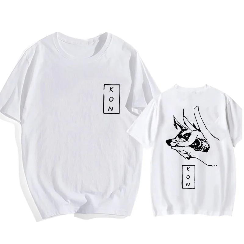 

Japanese Anime Chainsaw Pochita Cartoon Harajuku Majima Men T-shirt Casual Comic Y2K Pure Cotton Short-sleeve Clothing Summer 4XL