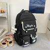 College Cute Large Capacity Middle and High School Students Computer School Bag Casual Versatile Backpack Commuting Sweet Makeup Bag