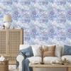 Iridescent glitter wallpaper blue and light gray 50x1000