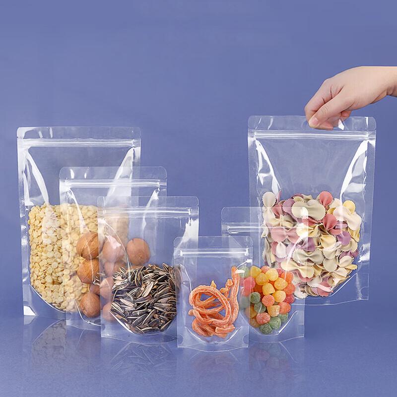 

Clear Stand-Up Zipper Pouch