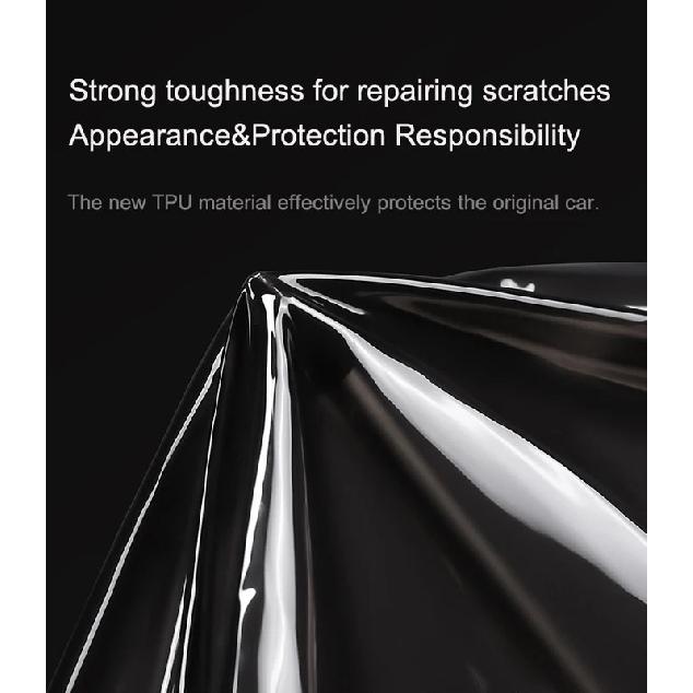 For Tesla Model Y Juniper Headlight Film Clear / Smoked Black TPU Invisible Film For New Model Y 2025 Tail Light Protective Film