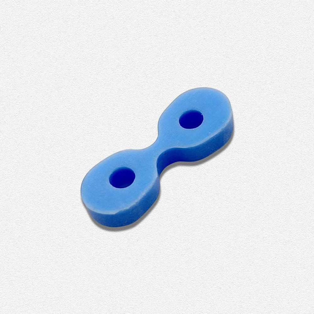 40pcs/80pcs/120pcs Dental Elastic Rubber Fixing Wedges  Interdental Wedges Autoclavable Matrix Matrices