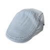 Spring and Summer Retro Washed Denim Forward Hat Men's and Women's Simple and Old Peaked Hat Casual Versatile Newsboy Hat