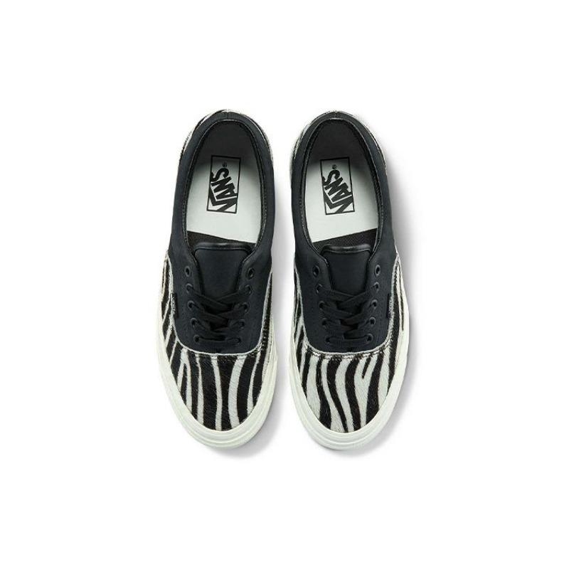 Vans Style 95 Zebra Print Low Top Unisex Skate Shoes Black VN0A2RR14ZD