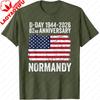 Dday 82nd Anniversary 19442026 Norunisexdy Tshirt Classic Memorial Clothing Unisex Unisex Unisex Summer Crewneck Cotton Tee Tops