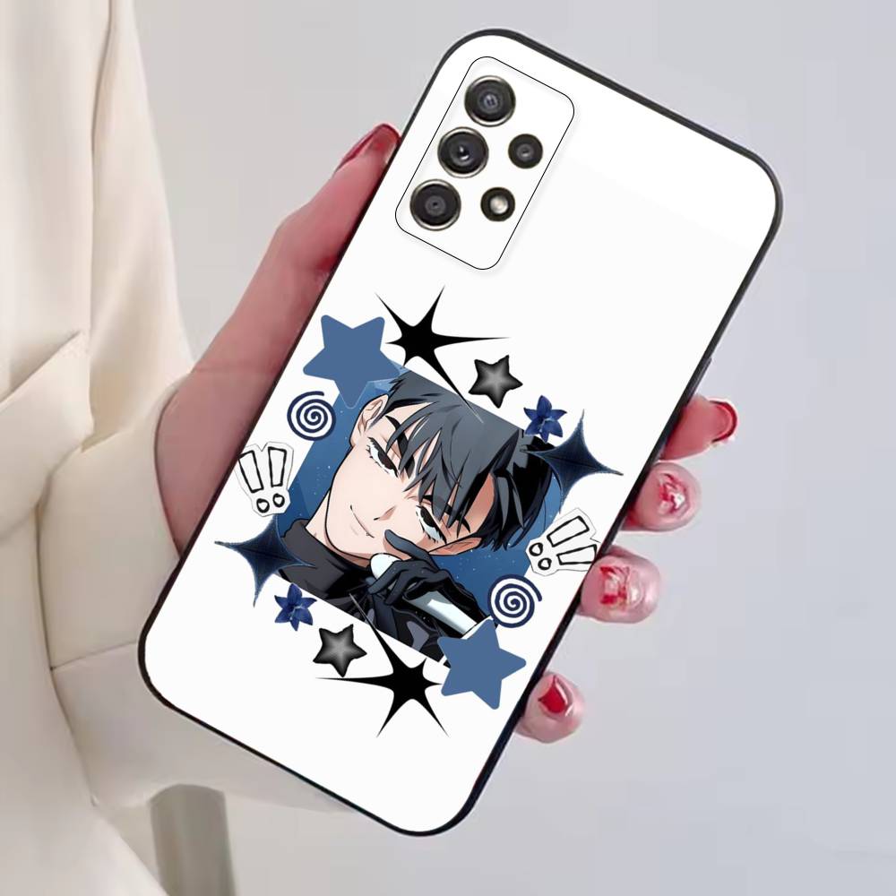 Anime A-Alien Stage Phone Case For Samsung S25,S24,S21,S22,S23,S30,Ultra,S20,Plus,Fe,Lite,Note,10,Black Cover