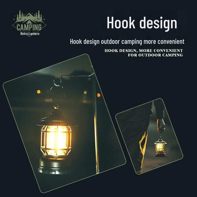 FeiTuLe Outdoor Rechargeable Camping Tent Light