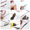 9K Infrared Carbon Fiber Heating Cable 10/30/50/100m Warm Floor Heating Wire DIY Electric Heating Cable