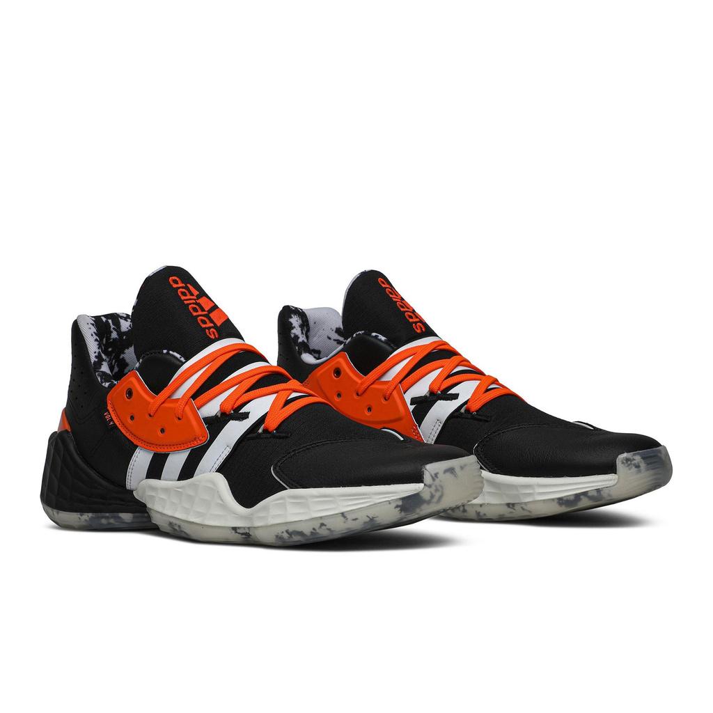 adidas Durcir Vol. 4 'Orange Solaire' (Unisexe) Chaussures de Basketball Core Black / Cloud White / Solar Orange FV8053