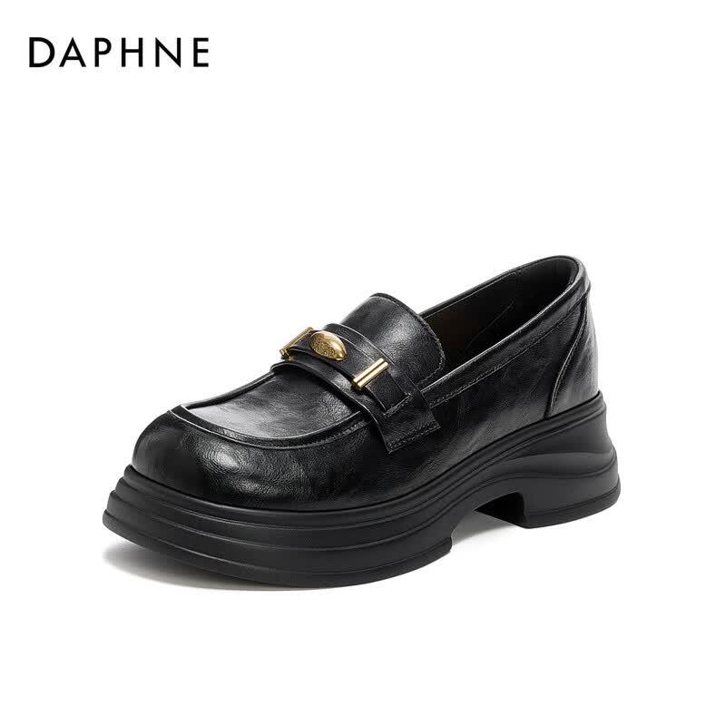 Daphne British Style Retro Commuter Loafers 37