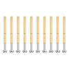 100pcs Pogo Pin Spring Test Tools Type 2.36mm 0.1in Tube Diameter 34mm 1.3in Length Brass Material PCB Testing Pins