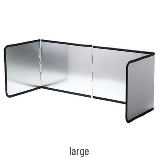 

Настільна захисна панель від бризок олії та диму - Неалюмінієва, Захисна перегородка від бризок для побутового використання