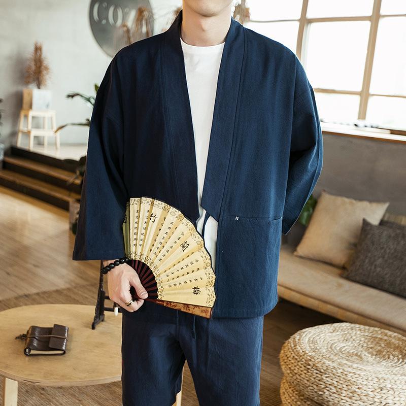 Breathable Hanfu Cardigan Jacket Long Soft Summer Spring Autumn