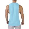 2023 European Men's Sleeveless Loose Fit Solid Color Casual Tank Top