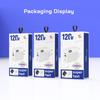 120W Multi-Port Travel Charger with PD Compatibility and Global Plug Options (EU, US, UK, AU)
