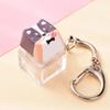 Portable Cute Animal Glowing Fidget Keyring Mechanical Keyboard Pendant Stress Relief Toy for Autism Kids