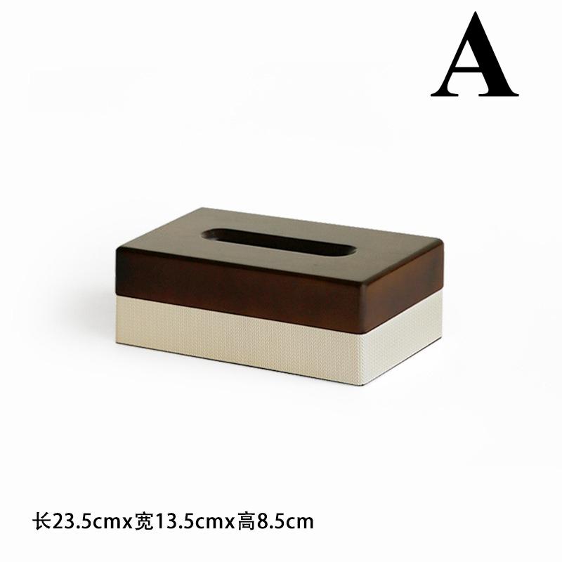 

Wooden Tissue Box Nordic Minimalism Napkin Holder Luxury High Quality Household Napkin Box Kitchen Organization Accessories