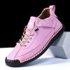 Popular hand-stitched beef tendon soft-soled women's shoes 2025 flat-soled single shoes wear-resistant and non-slip casual shoes