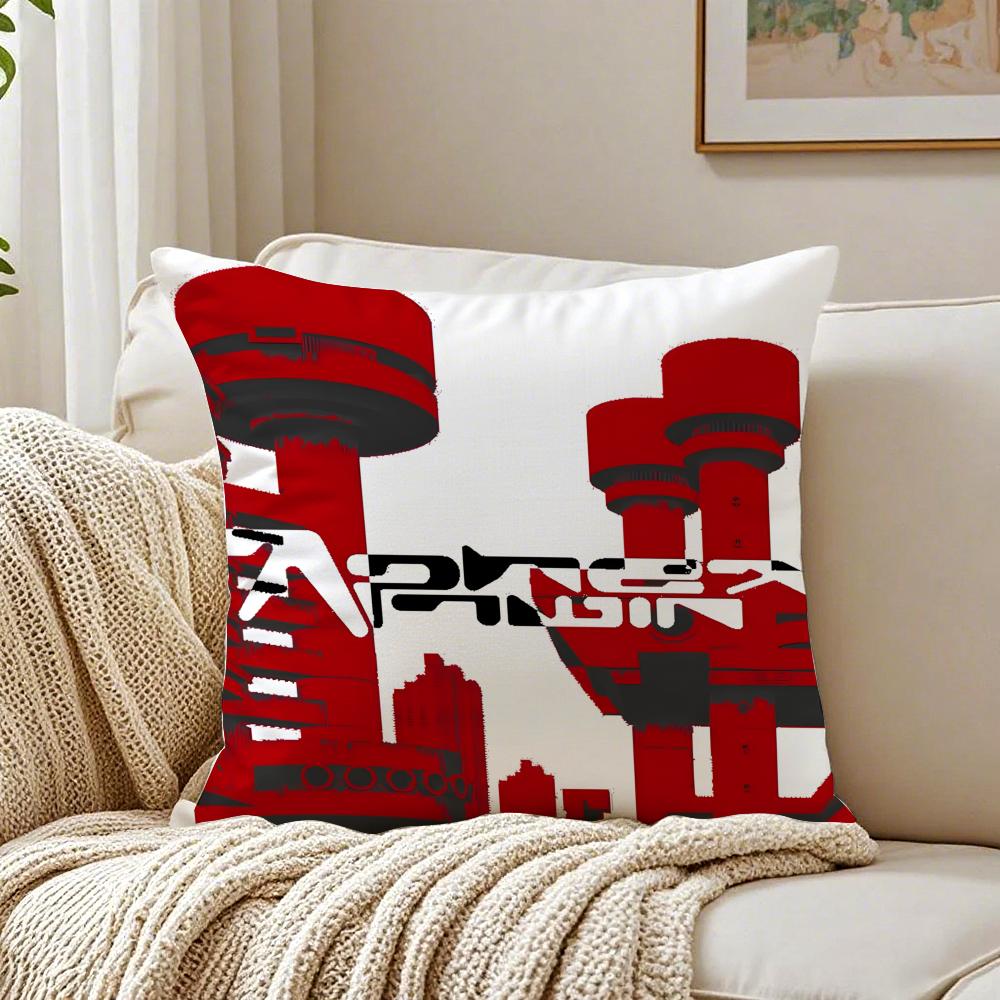 musician experimental AAphex TTwin Cushion Cover Pillowcase Antidustmite living Room Sofa Decor Cushion Room