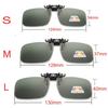 New in Polarized Clip-on Sunglasses Protection Clip-on Eyewear Driver Driving Fishing Night Vision Goggles  hombre